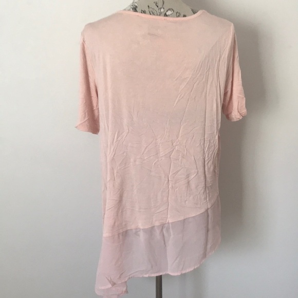 Kate & Mallory 2Pc Peach Top L Over Top XL - Picture 6 of 7